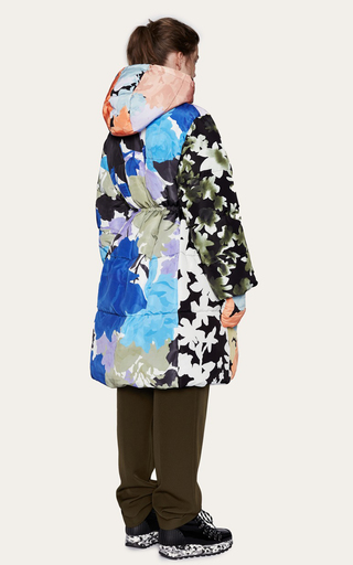 Oak Floral Hooded Down Coat展示图