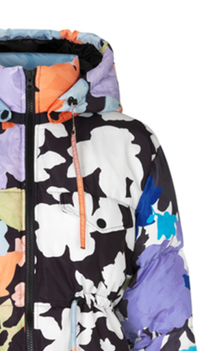 Oak Floral Hooded Down Coat展示图