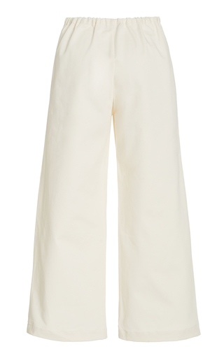 Orlando Cotton Wide-Leg Pants展示图