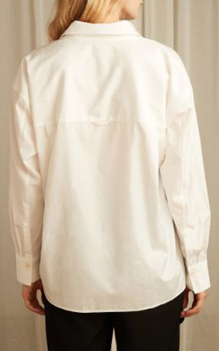 Convertible Cotton Poplin Shirt展示图