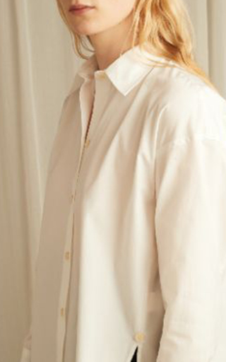 Convertible Cotton Poplin Shirt展示图