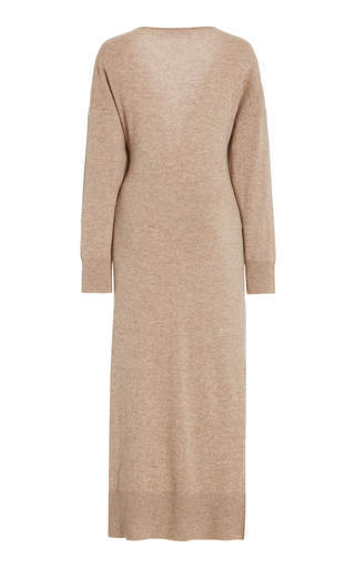 Skyla Wool-Cashmere Midi Wrap Dress展示图