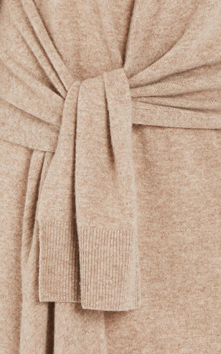 Skyla Wool-Cashmere Midi Wrap Dress展示图