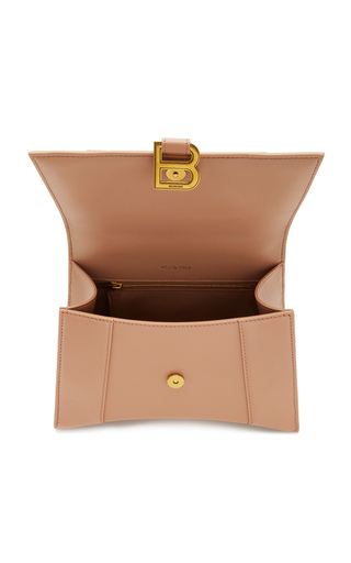 Hourglass Grained Leather Small Bag展示图