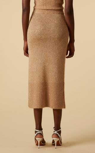 Kinsley High-Rise Knit Skirt展示图