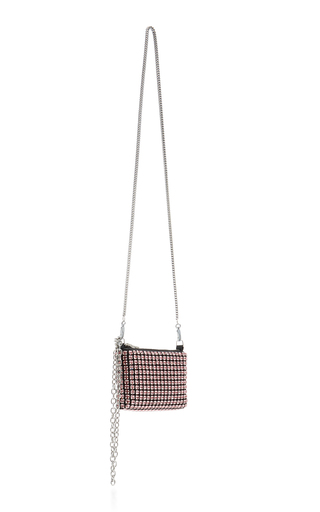 Heiress Rhinstone Mesh Nano Purse展示图