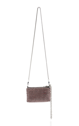 Heiress Rhinstone Mesh Nano Purse展示图