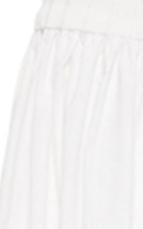 white ribbed maxi skirt