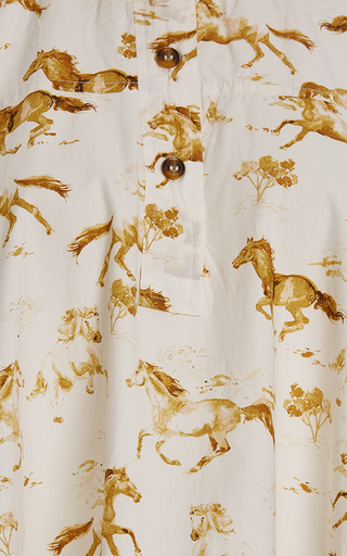 Printed Cotton Horse Dress展示图