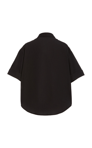 Marquis Oversized Cotton Poplin Shirt展示图