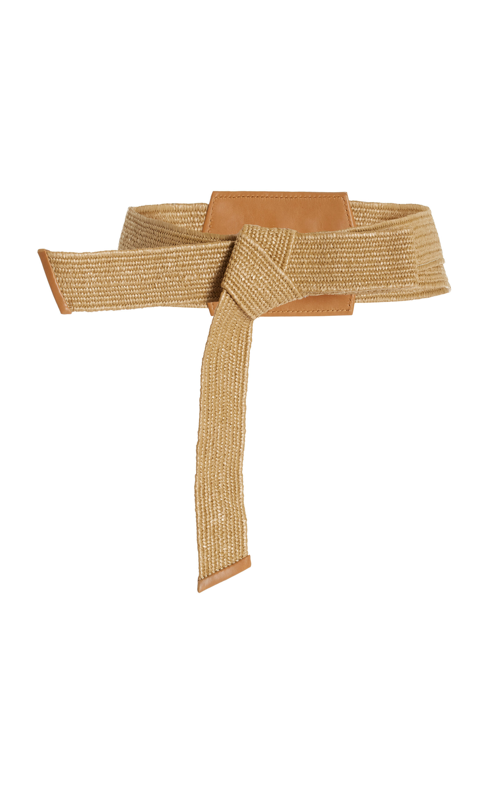 Shop Johanna Ortiz Plans For The Soul Woven Belt In Neutral