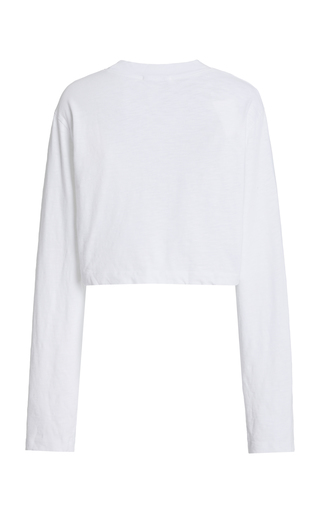 The Tokyo Cropped Cotton T-Shirt展示图