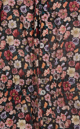 Leslie Tie-Neck Liberty-Print Cotton Jumpsuit展示图