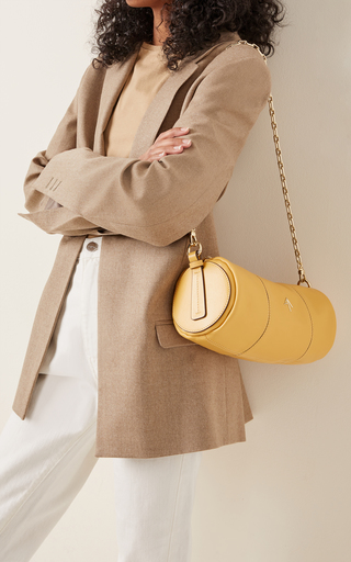 Cylinder Leather Chain-Link Bag展示图