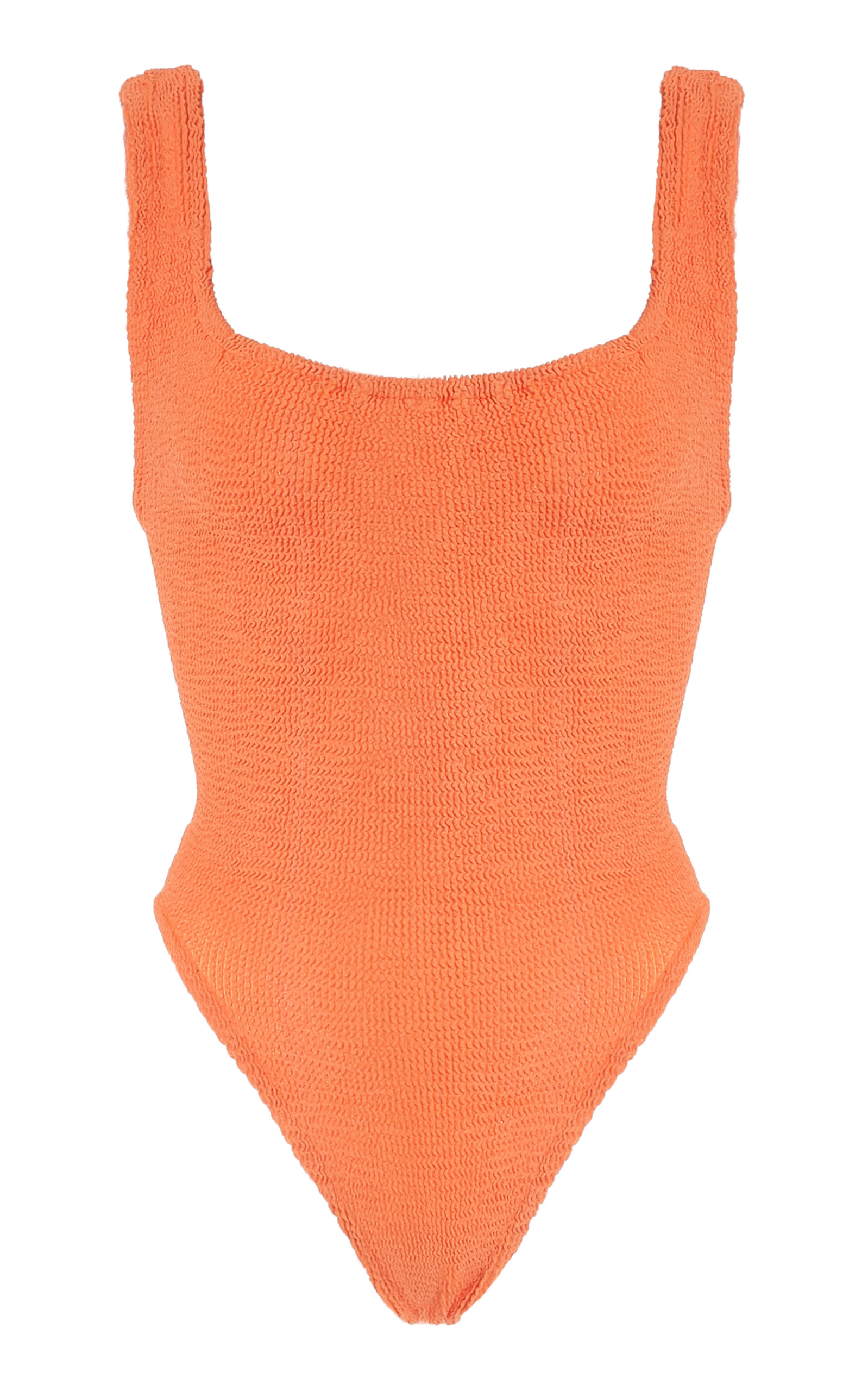 Seersucker One-Piece Swimsuit