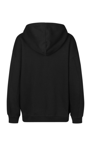 Adrisa Oversized Logo-Print Cotton Hoodie展示图