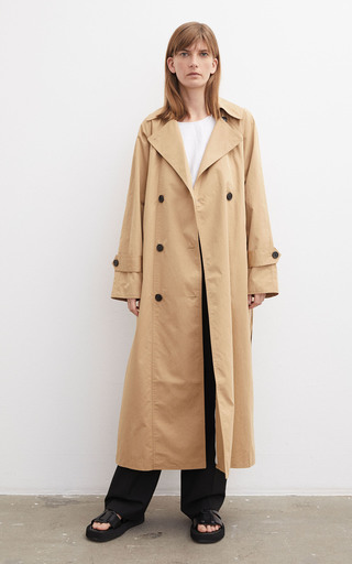 Ramalo Organic Cotton Trench Coat展示图