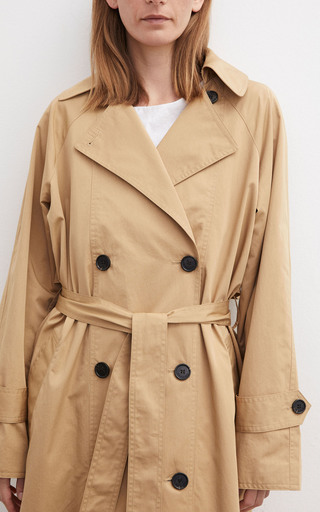 Ramalo Organic Cotton Trench Coat展示图