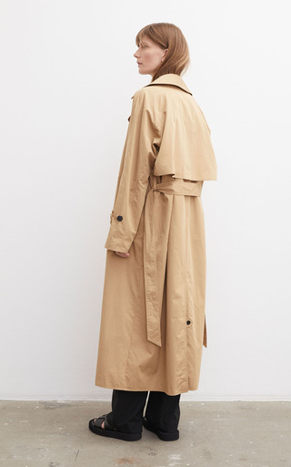 Ramalo Organic Cotton Trench Coat展示图