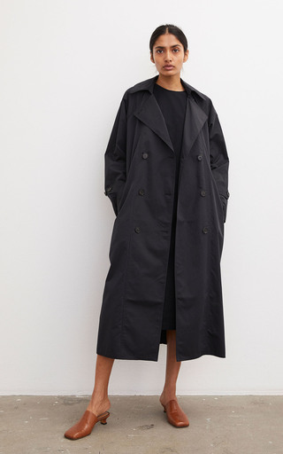 Ramalo Organic Cotton Trench Coat展示图