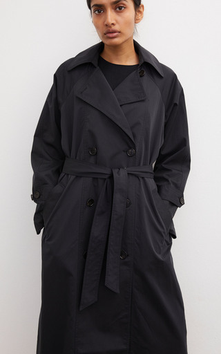 Ramalo Organic Cotton Trench Coat展示图