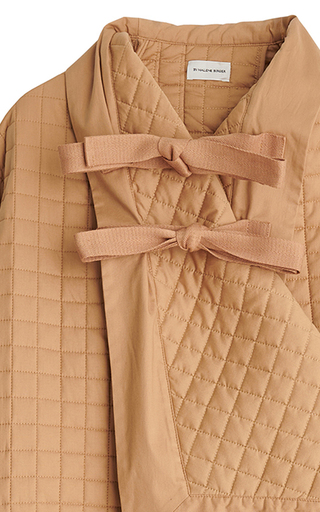 Carya Oversized Quilted Cotton Coat展示图