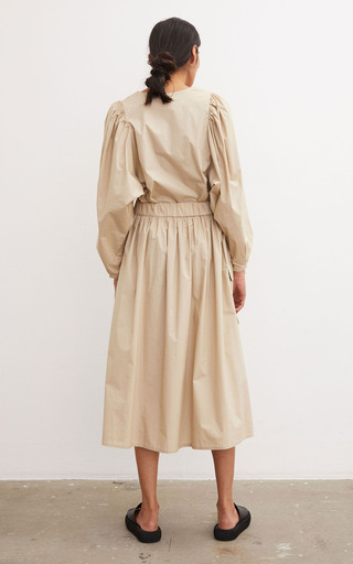 Miller Organic Cotton Midi Cargo Skirt展示图