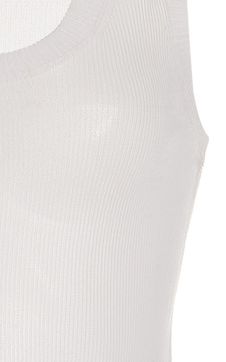 Spacer Sheer Ribbed-Knit Tank展示图