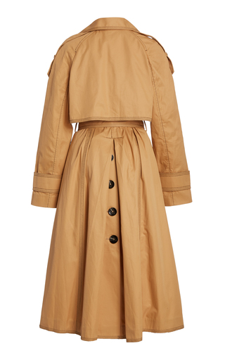 Saratoga Cotton Trench Coat展示图