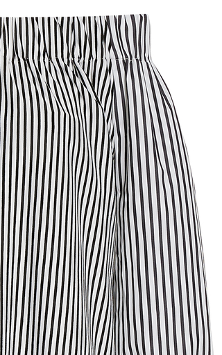 Conero Striped Off-The-Shoulder Cotton Top展示图