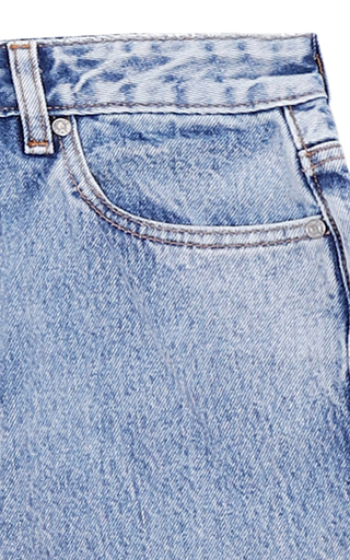 Classic Denim Mid-Waist Slim Jeans展示图