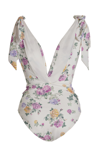 Demeter Floral One-Piece Swimsuit展示图