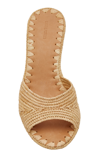 Nador Raffia Wedge Sandals展示图