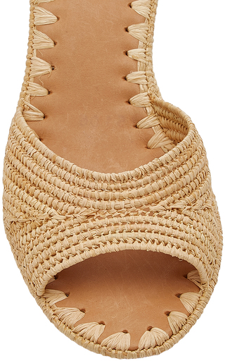 Nador Raffia Wedge Sandals展示图