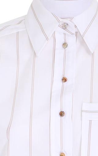 Botanica Cotton-Blend Button-Up Shirt展示图