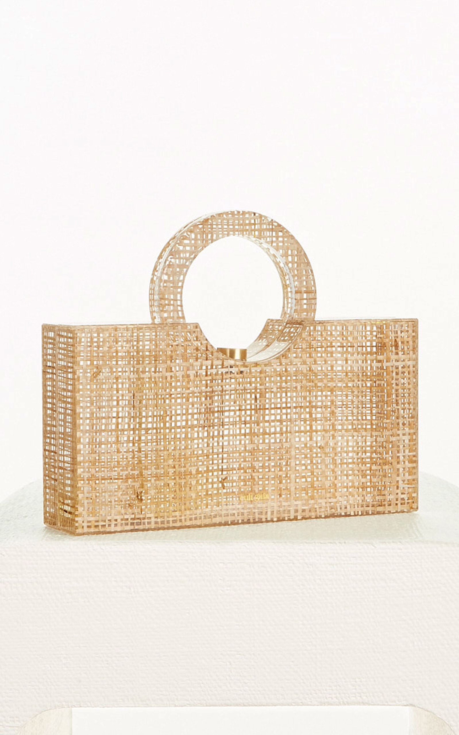 acrylic basket bag