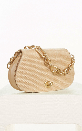 Alba Raffia Shoulder Bag展示图