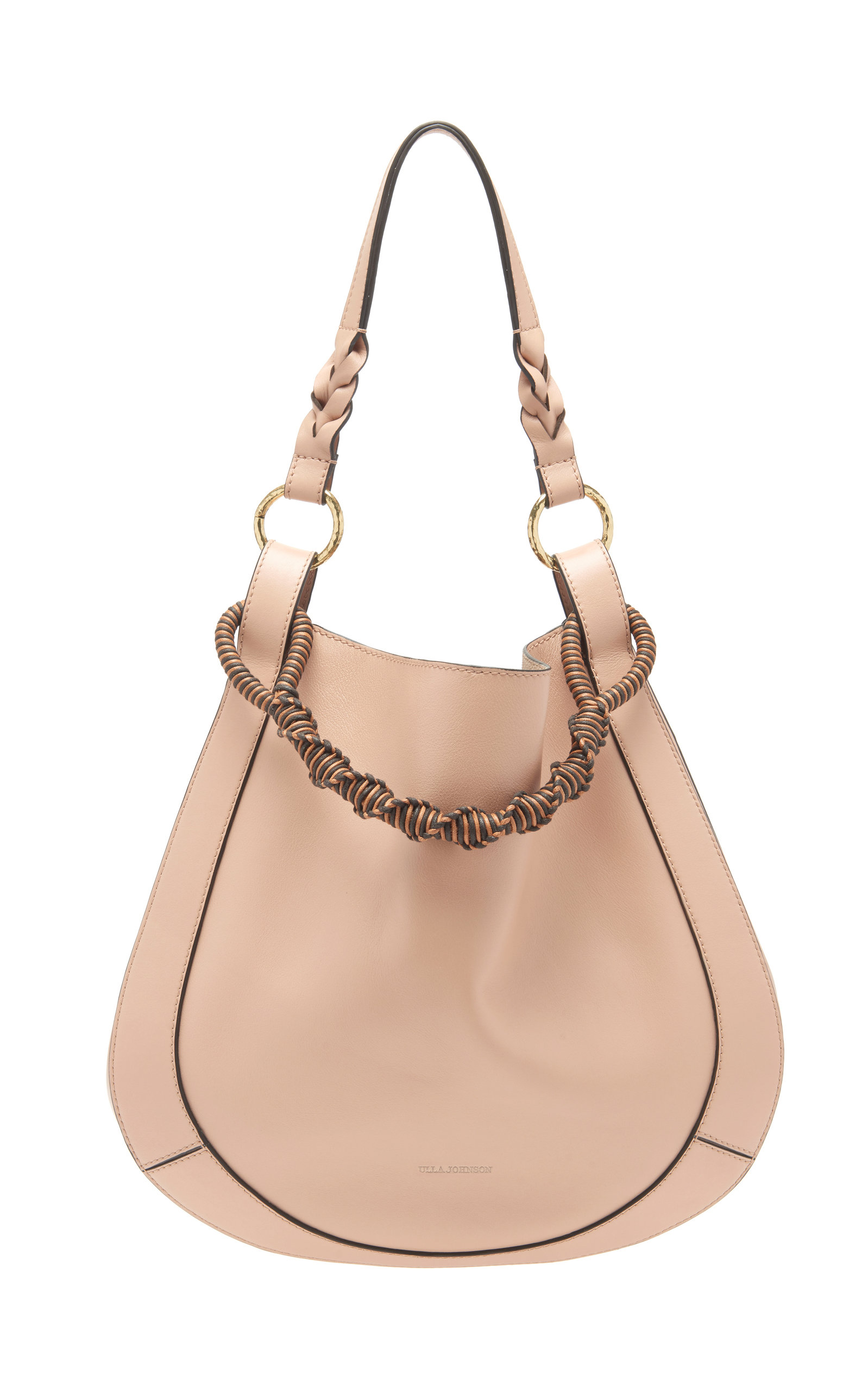 large leather hobo shoulder bag