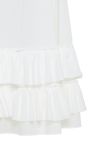 Wray Cotton Voile Tiered Maxi Dress展示图