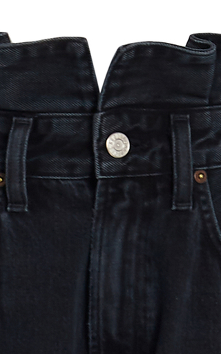 90s Reworked High-Rise Fitted Jeans展示图