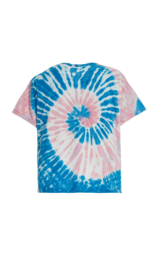 Logo-Print Tie-Dyed Cotton T-Shirt展示图