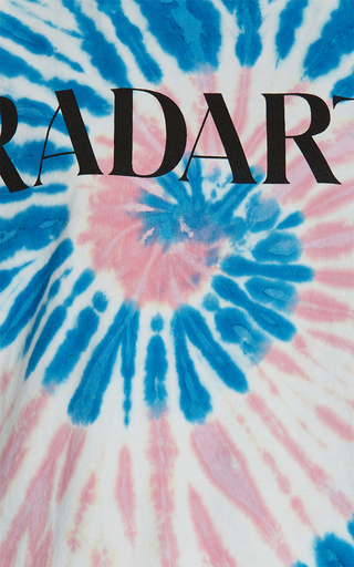 Logo-Print Tie-Dyed Cotton T-Shirt展示图