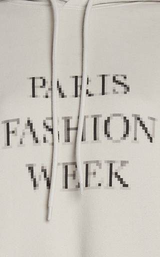 Oversized Fashion Week Cotton Hoodie展示图