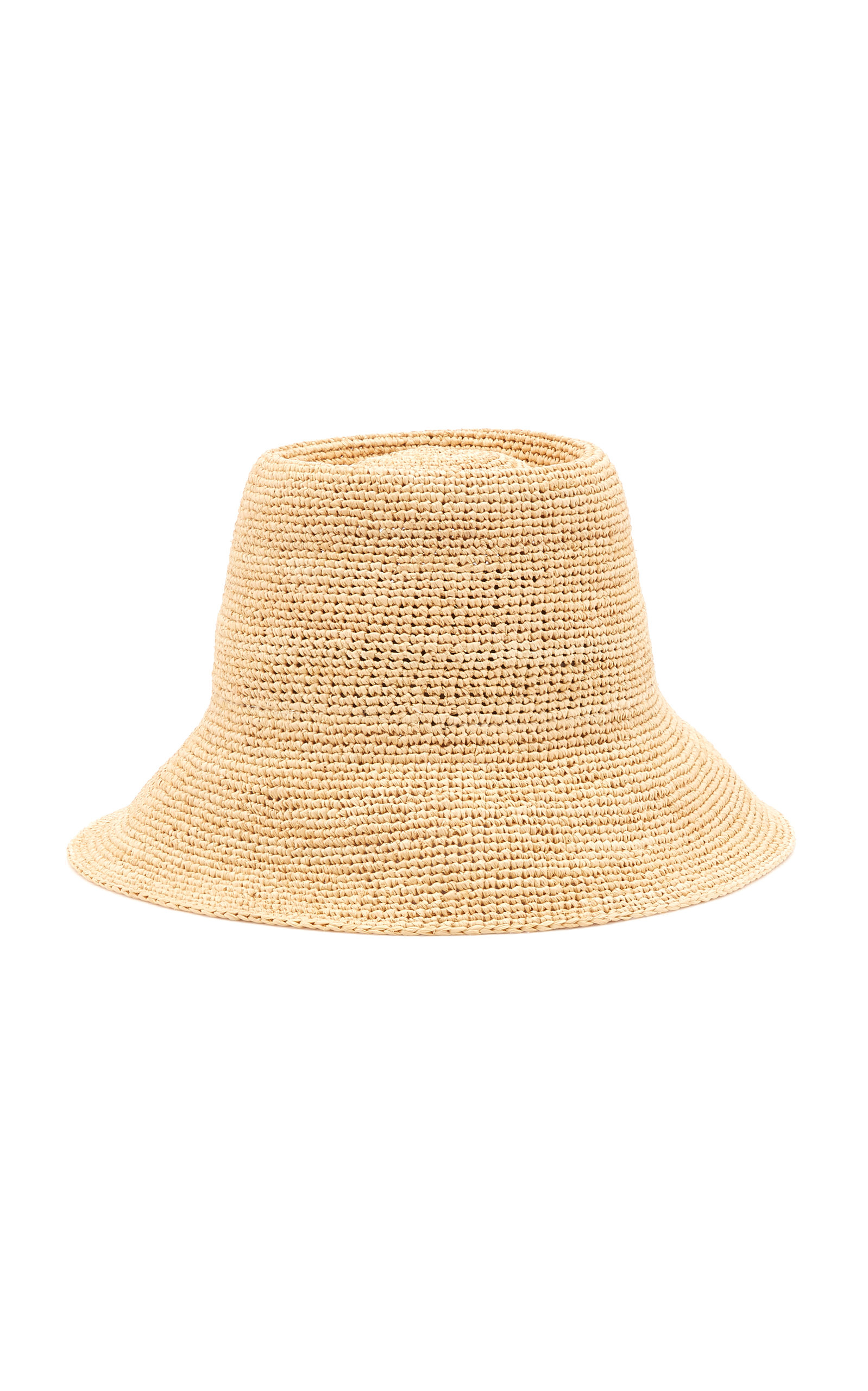 Janessa Leone Straw Baseball Cap - Neutrals Hats, Accessories
