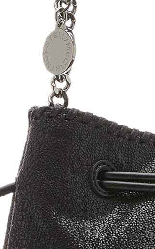 Micro Falabella Faux Leather Drawstring Crossbody Bag展示图