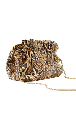 Willa Snake-Effect Leather Sholder Bag展示图