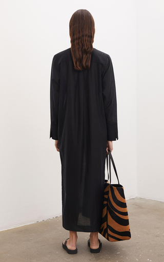 Curryhip Long Sleeve Tencel Maxi Dress展示图