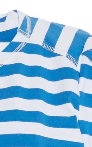 Striped Cotton-Jersey Top展示图