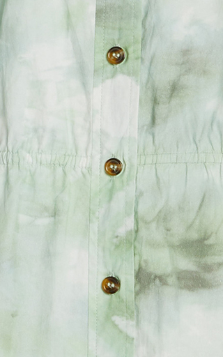 Printed Cotton-Poplin Shirt Dress展示图