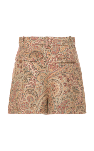 Paisley Wool Mini Skirt展示图